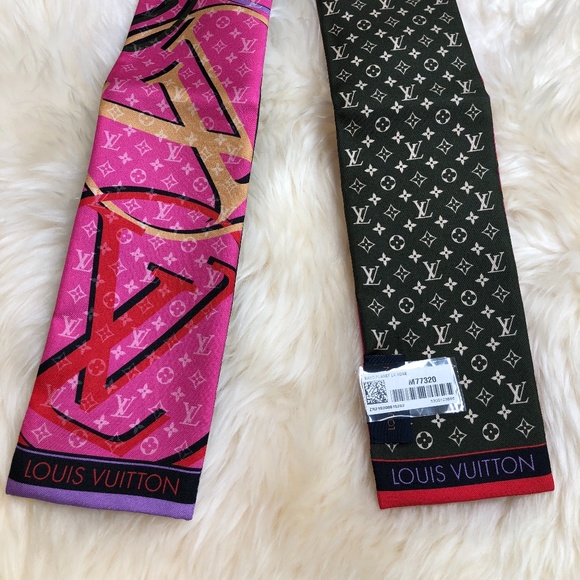 NEW Louis Vuitton Planet LV Bandeau Pink - Picture 2 of 7